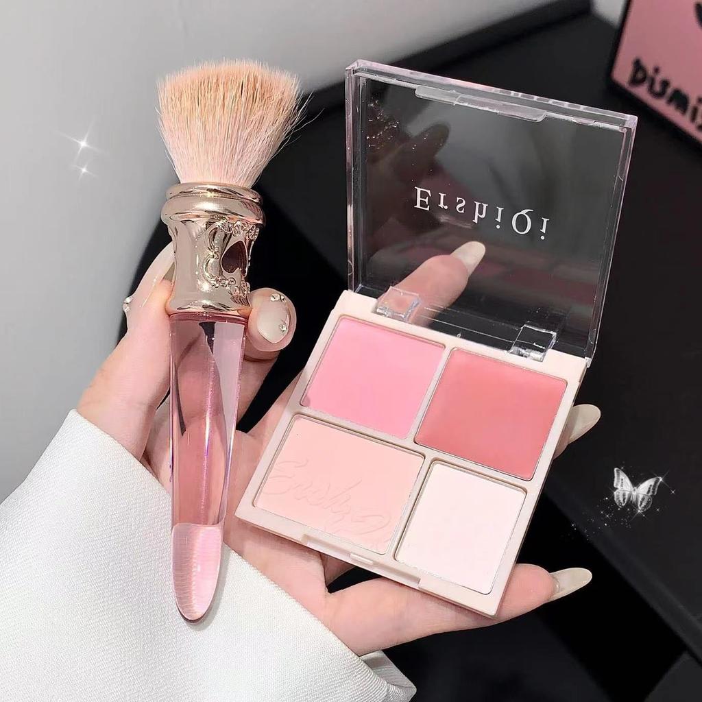 4 farby Lícenka Rozjasňovač Kontúrovacia paleta Paleta na líčenie Paleta na tvár Paleta na líca