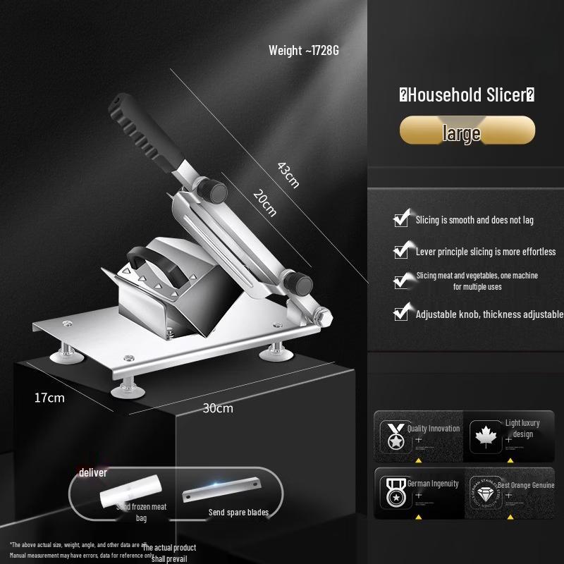 

Manual Frozen Meat Slicer