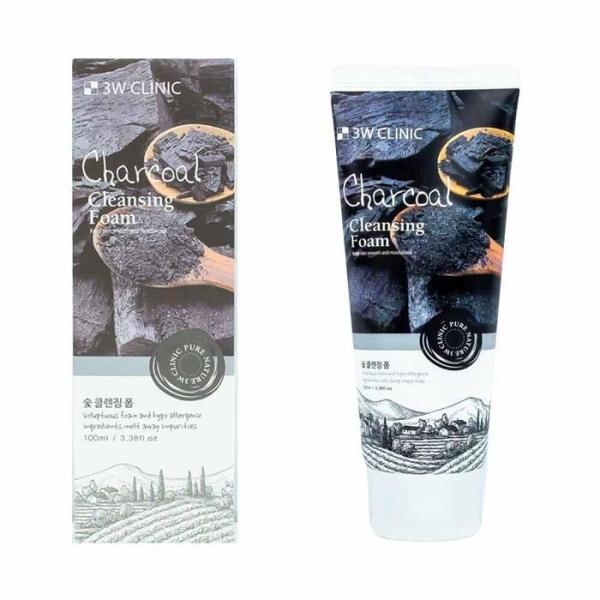 [OFJN81Q2] Clinic Charcoal Cleansing Foam, Mild Cleanser (12149915)
