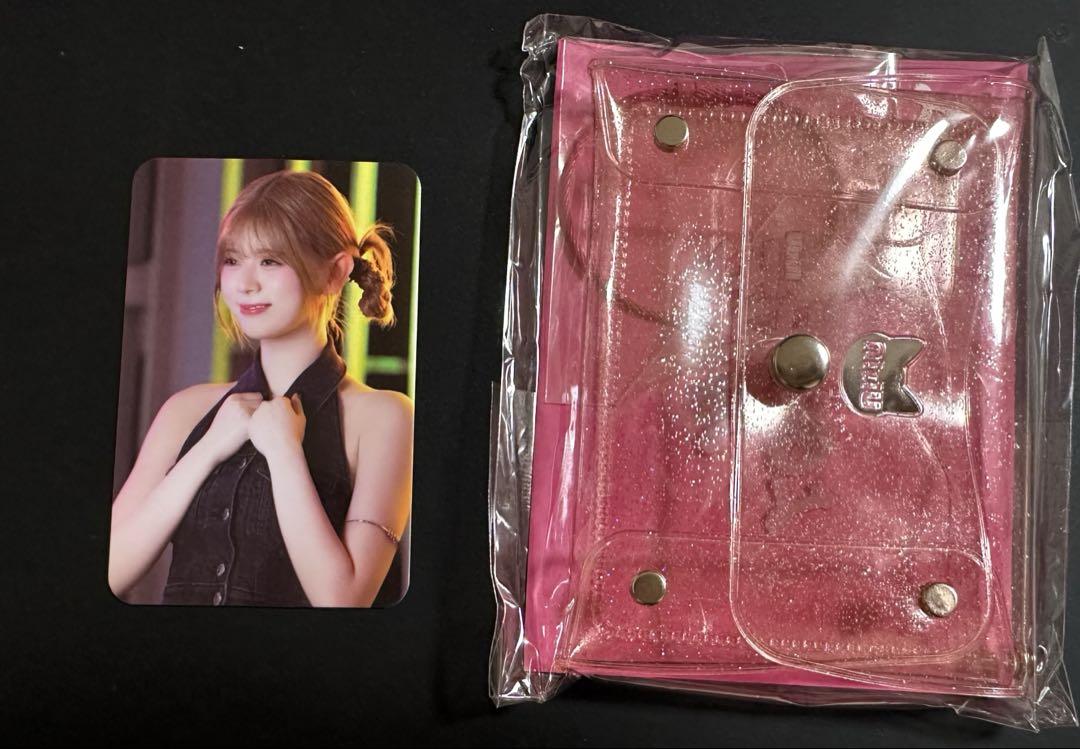 

[USED] NiziU LOVELINE Riku trading card Popst coin purse
