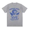 Sweet Girl with Anger Issues T Shirt Funny Angel Lovers T-shirts 100% Cotton Casual Oversized Short Sleeve Tee Shirt Unisex