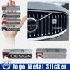 6 kolorów Metalowe Logo R DESIGN Emblemat Grillu Przód Naklejki Do Volvo XC60 V40 V50 V60 S60 XC90 XC40 S40 XC70 C30 C40