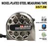 Portable Steel Tape Measure with Auto Rewind Function High Precisions Measure for Various Measurement Need In Homes & Work