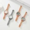 Small gold watch women's small dial light luxury watch mother dial