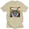 Custom Big Floppa Caracal Cat Funny Meme T Shirt Men ShortSleeve Tshirt Casual Tee Tops Pure Cotton Slim Fit Tshirts Merch