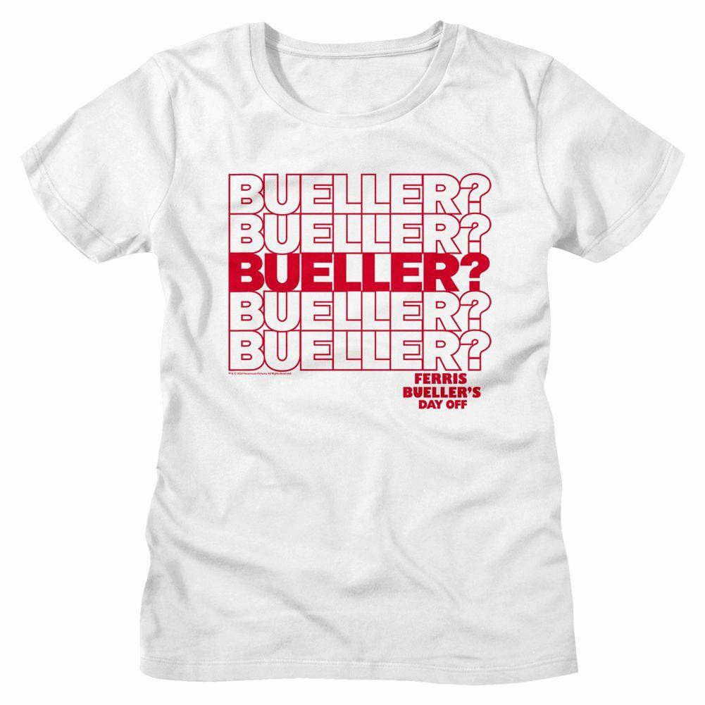 

Ferris Bueller s Day Off Beuller Repeat White Women s T-Shirt Mens Womens Tees Top 4XL
