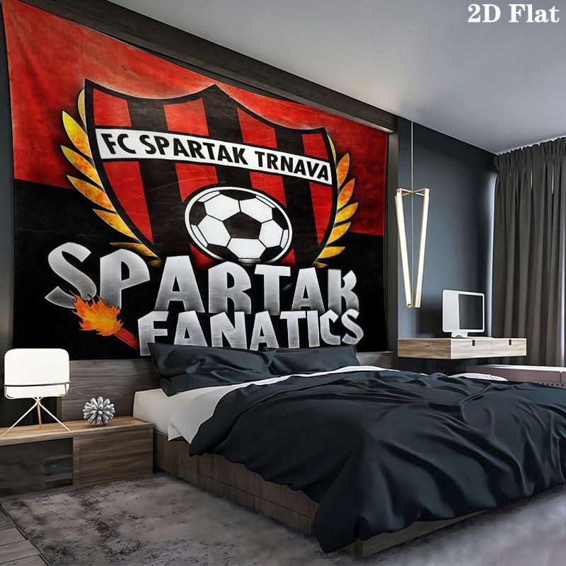 FC Spartak Trnava Wall Tapestry Aesthetic Wall Hanging Printed Fabric Blanket Decorative Tapestries for Bedroom Living Room Home Decor