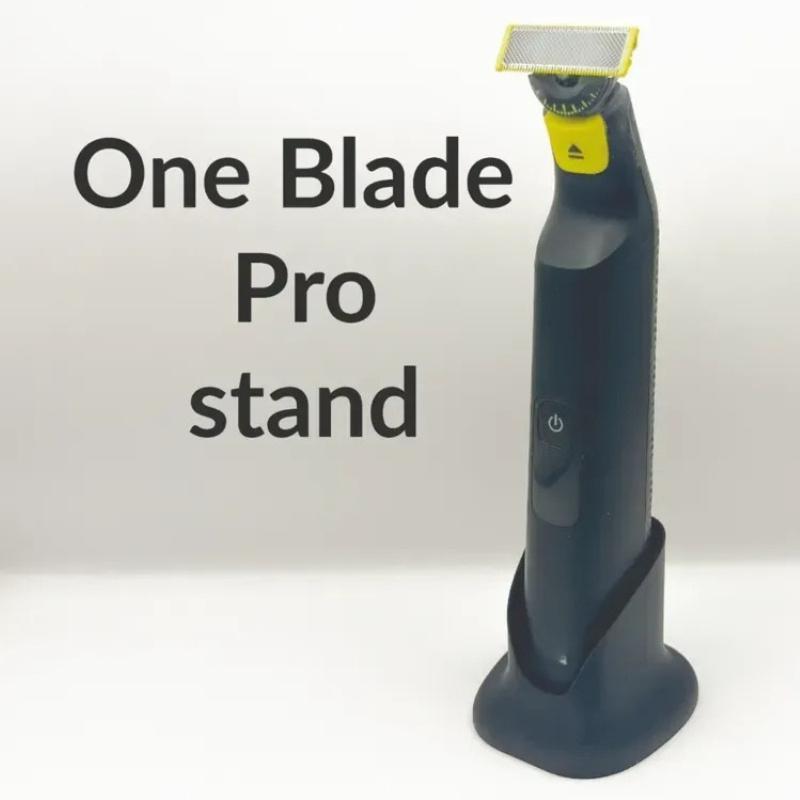 1pc Shaving Razor Stand Shaving Brush Storage Rack Black Durable For Philips Norelco OneBlade Bathroom Accessories