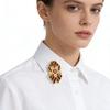 1Pc Zinc Alloy Versatile Backpack Pin Retro Metal Brooch Russian Cloth Decoration Brooch Russian-style