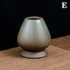 Japanese Coarse Pottery Matcha Tea Chasen Holder Stand Bowl Bamboo Whisk Grinder Teaware Tools Holder Tea Accessories Teaware