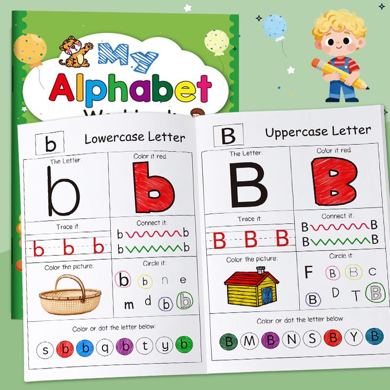 Children's ABC Alphabet Practice & Tracing Book