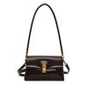 Solid Color Flap Pu Leather Crossbody Bag For Women Fashion Trend Underarm Shoulder Bag Women's Designer Handbag and Purse