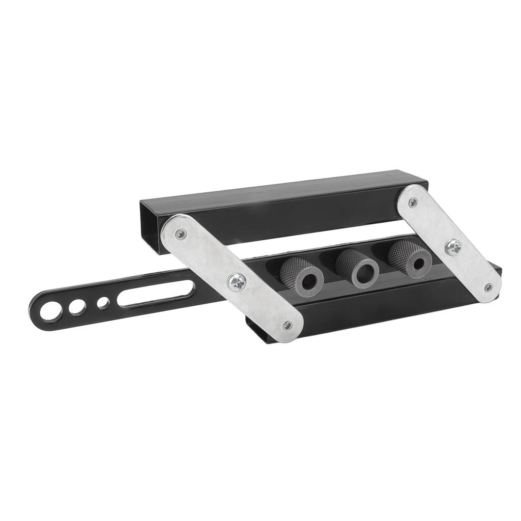 Hole Punch Locator Self Centering Doweling Jig Adjustable Drilling Guide Template DIY Woodworking Tool Kit