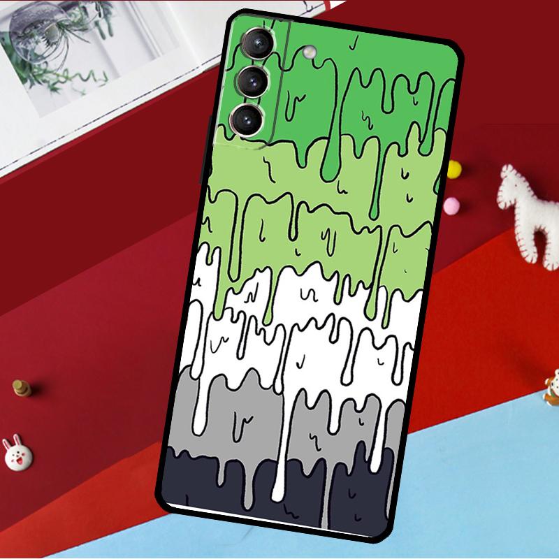 Pastel Kawaii Melting LGBTQ Design Funda For Samsung Galaxy S26 S25 S24 S21 S22 S20 Ultra S9 S10 Plus S23 FE S25 FE Phone Case
