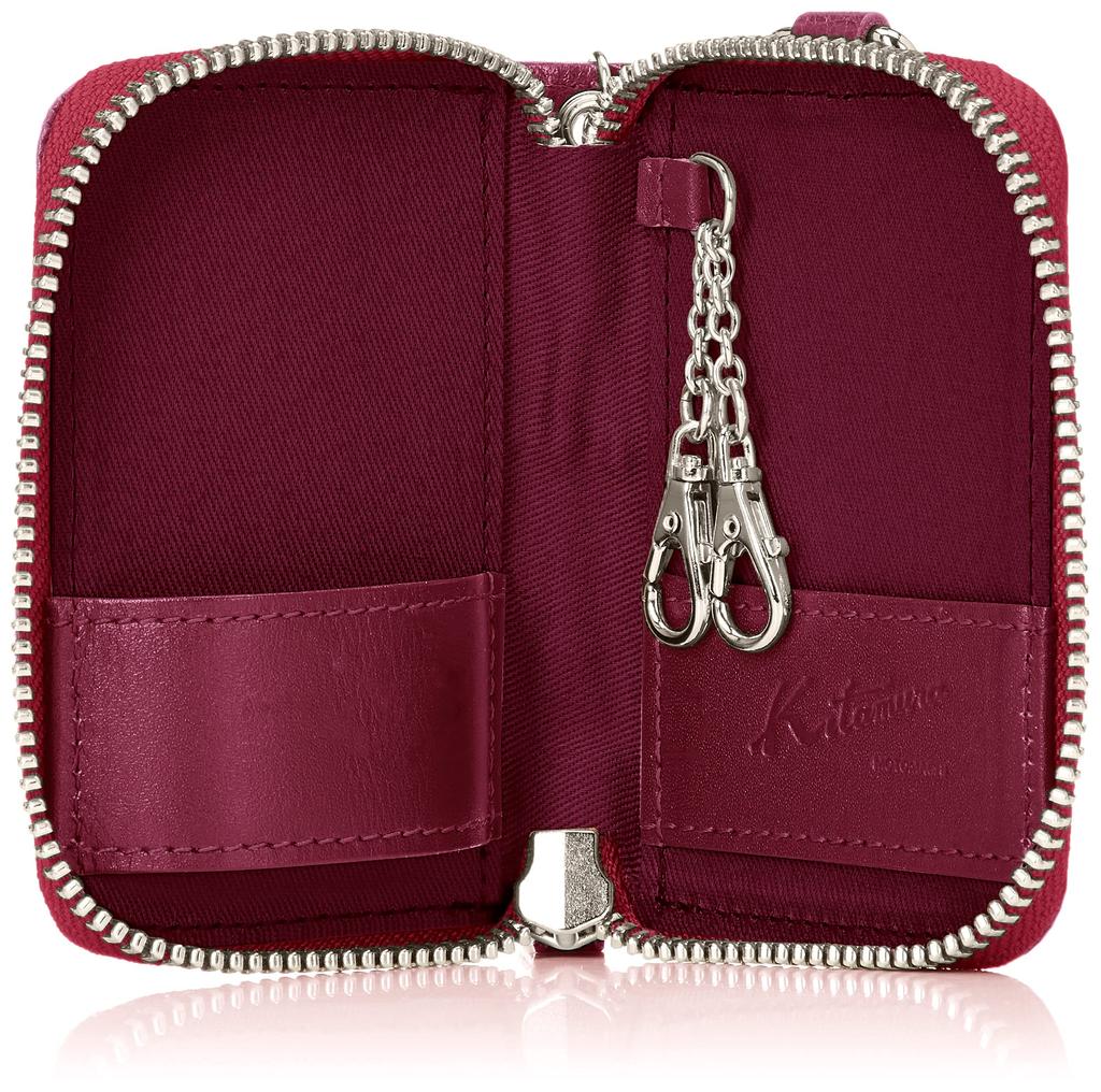 Schlüsseletui Büffelleder NH0813 Weinrot 71711 [Kitamura] Herren [Rot]