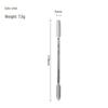 Stainless Steel Makeup Mixing Palette & Stick Set