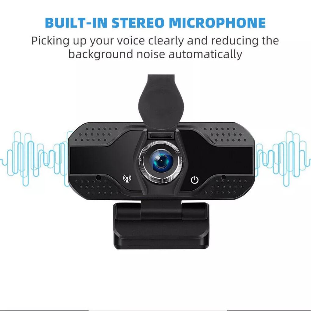 New USB 1080p Webcam With Microphone PC Camera HD full Camera Webcam For Computer PC Real-Time Video Conference Clear Video