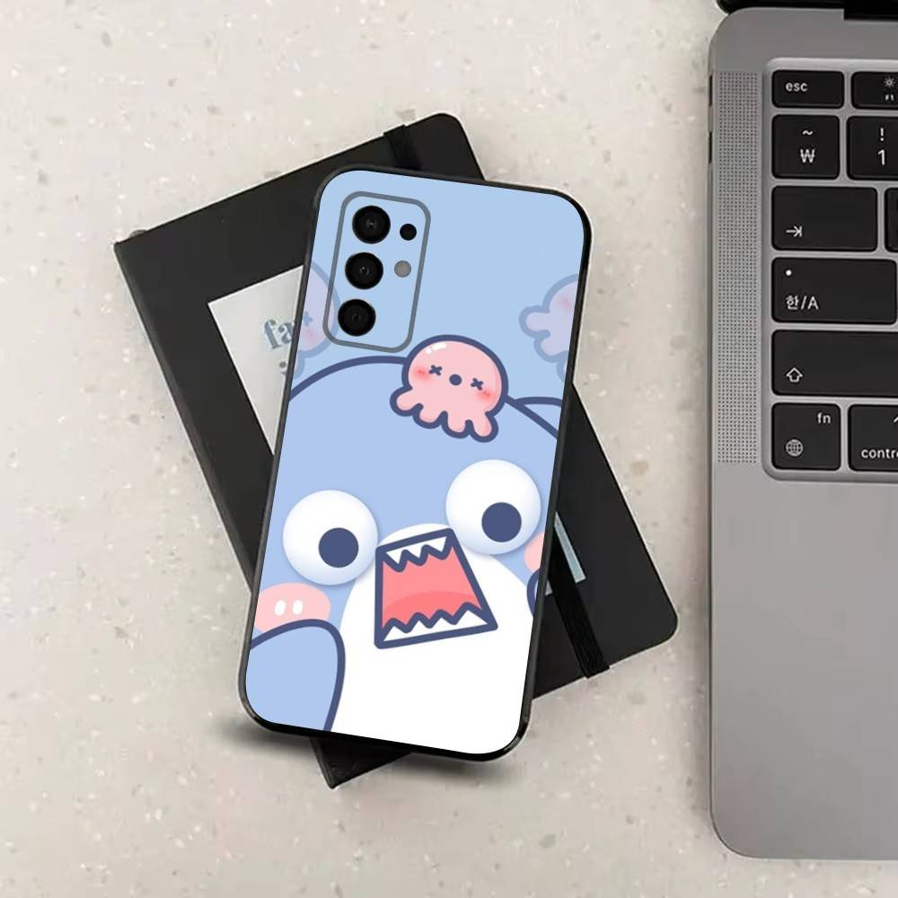 Cute S-Sharks-s Phone Case For Samsung Galaxy A73,31,32,72,41,J7,8,9,53,52,71,22,Note Soft Black Silicone Cover