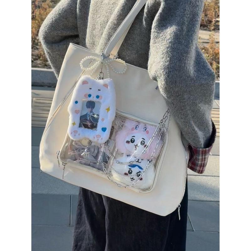 New trendy versatile large-capacity shoulder cute style daily backpack