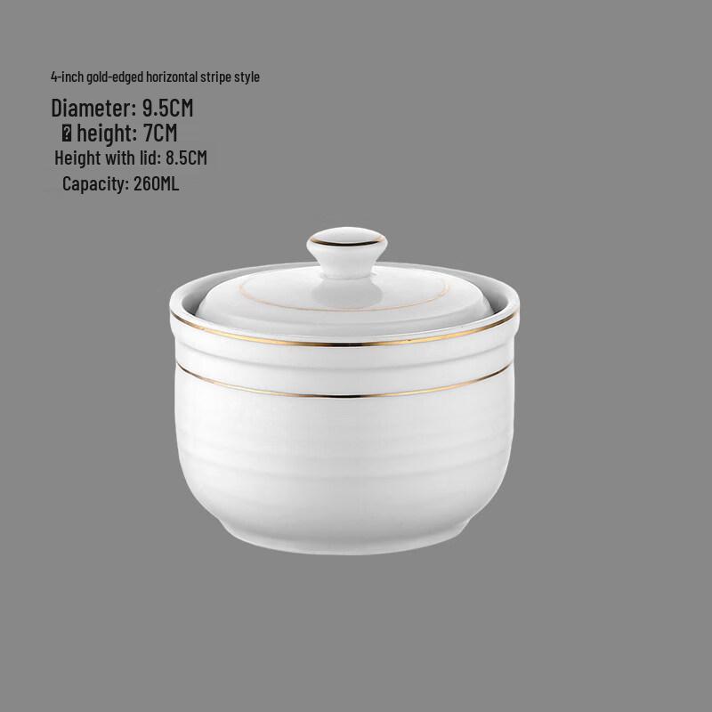 

Ru Han Commercial Ceramic Double Boiler Stew Pot Set