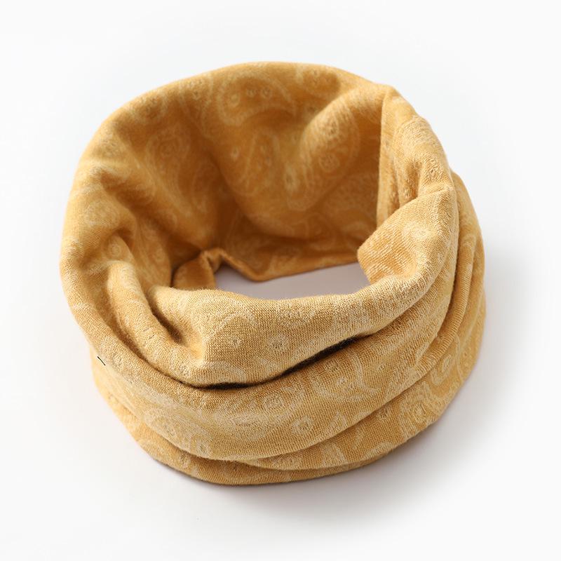 Unisex Winter Cotton Snood: Versatile Thick Neck Warmer & Cervical Protection Scarf