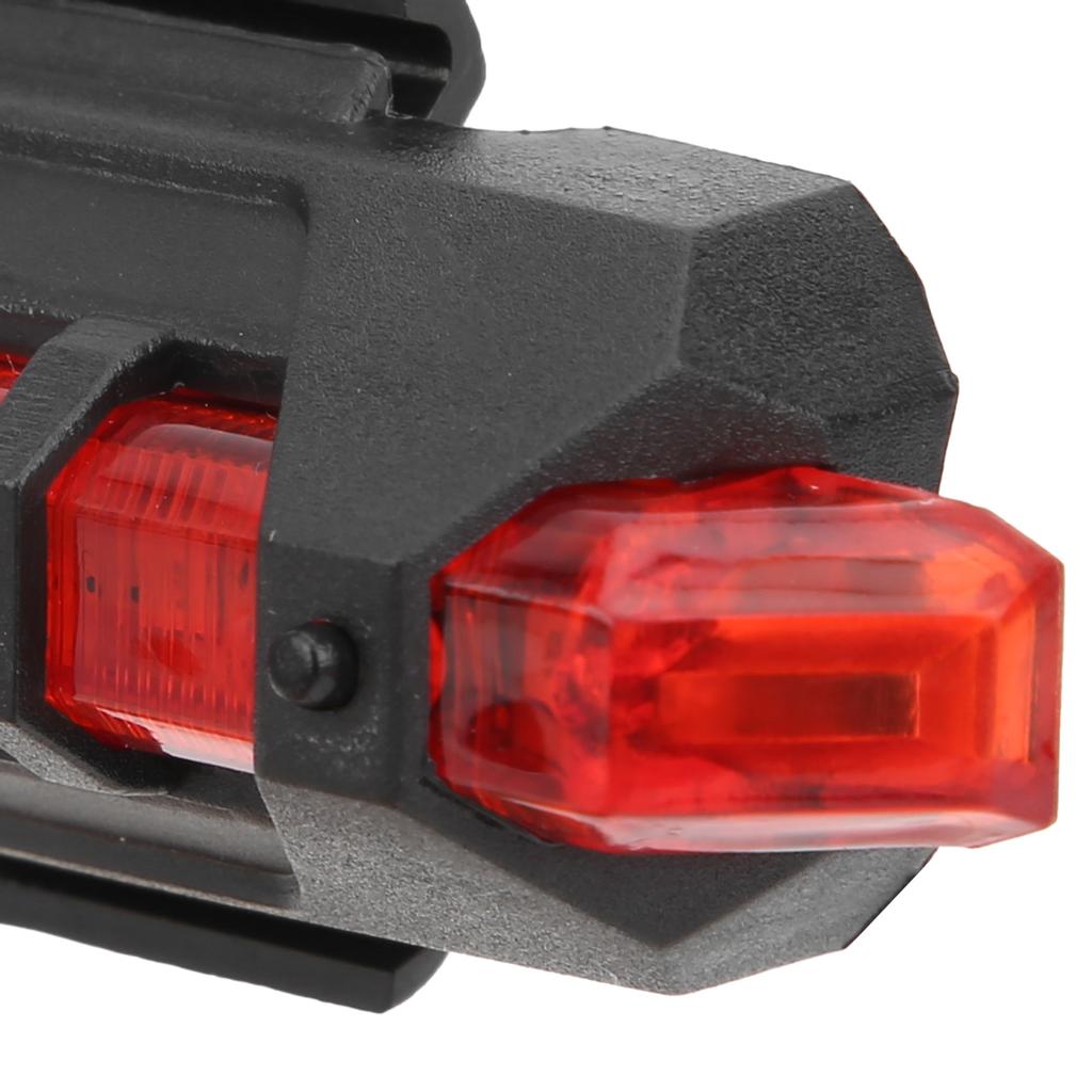 Bike Integrated Headlight Tail Light USB Chargeable High Brightness 6 Mode Night Riding Equipment