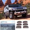 ABS Car Roof Marker Light Kit Smoked Black Roof Light Cover Protective Lamp Cover For Hummer H2 2003-2009 Accessories