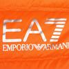 Emporio Armani EA7 FW19 Letter Logo Print Stand Collar Zipper Sleeveless Down Jacket Men Outerwear Orange 8NPQ01-PN29Z-1654