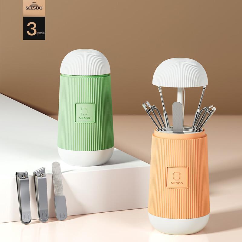 Seesoo Colorful 6-Piece Nail Clipper Set