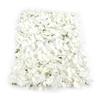 Artificial Flowers Wall DIY Silk Flower Decoration for Wedding Party Stage Background White