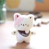 Cute Fluffy Bear Key Ring Stuffed Animal Toy Soft Plush Bag Pendant