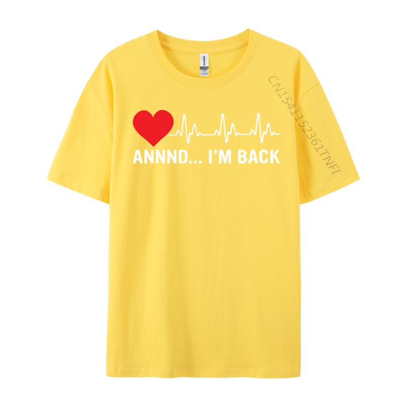Coronary Bypass Artery Open Heart Diseases Surgery Heartbeat Youth Company Geek Tops Shirt Autumn T Shirt Normal Tops & Tees