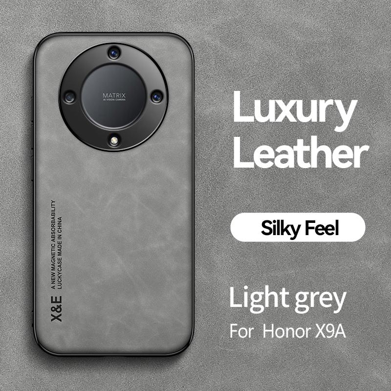 For Honor X9a Case X 9 A 5G Shockproof Bumper Soft Phone Case For Honor X9a X9A RMO-NX1 2023 Luxury Leather Magnetic Back Cover