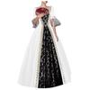 Women's Medieval Renaissance Dress Vintage Royal Court Gown Stage Performance Costume