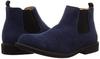 San-A Plus Stiefeletten mit Gummizug 2351 Marineblau, Größe 26 cm
