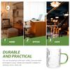 Smooth Edge Handheld Coffee Mug Made of Safe Material Multi-Function Drink Cup for Beer Juice Coffee Water Daily Use Home Office