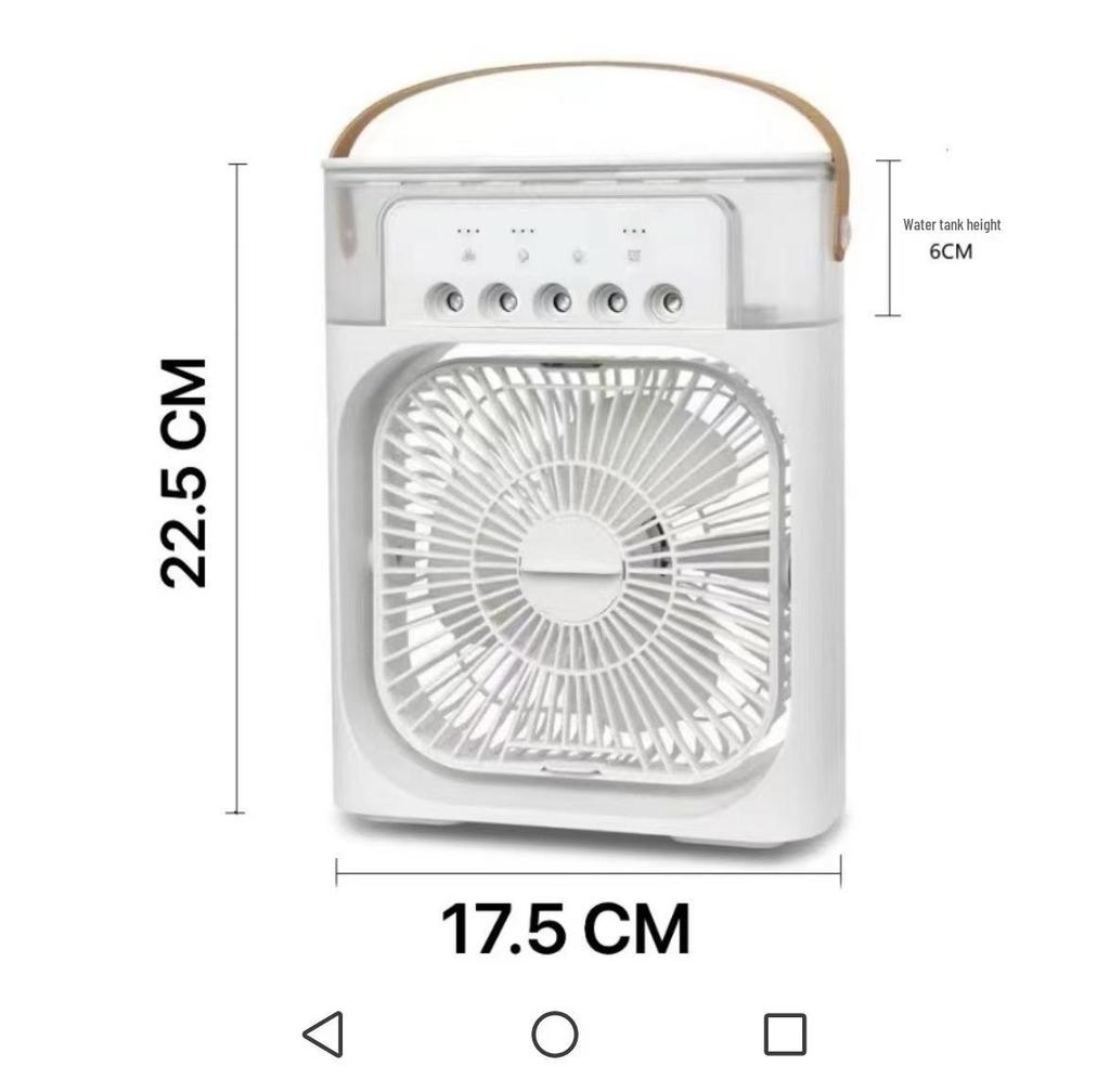 Powerful Desktop Air Cooler: Rapid Cooling Fan for Home, Dorm & Office