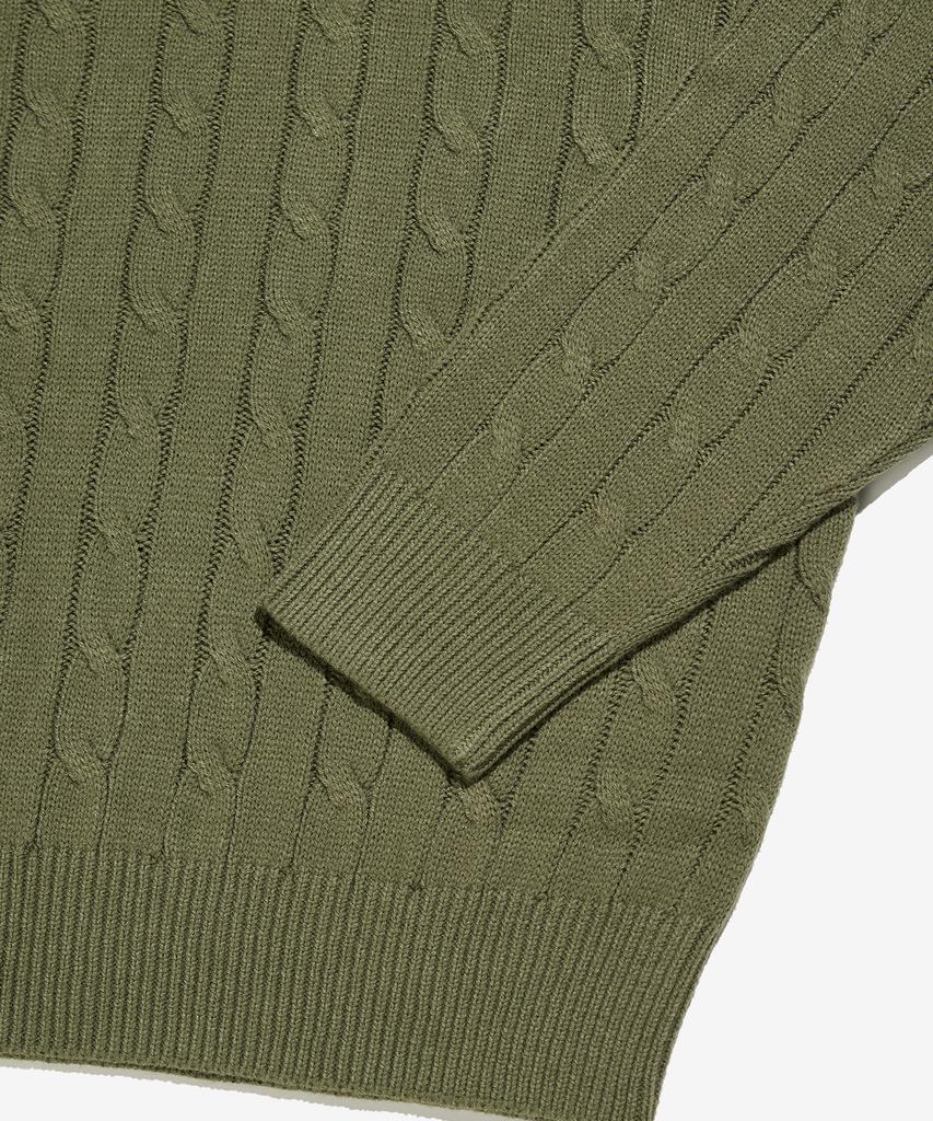 Seutaendeuobeo Fisherman Knit [Olive Green]