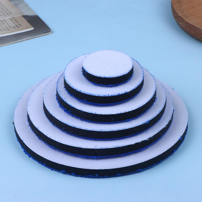 2Pcs 2/3/4/5/6/7Inch Microfiber Polishing Pad For Cars Body Polish Wax Buffer Pad Wash Cleaning Micro Fiber Polishing