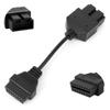 Automatisk bildiagnoskabel 20-pin till OBD OBD2 16-pin adapterkontakt tillbehör passform för Kia