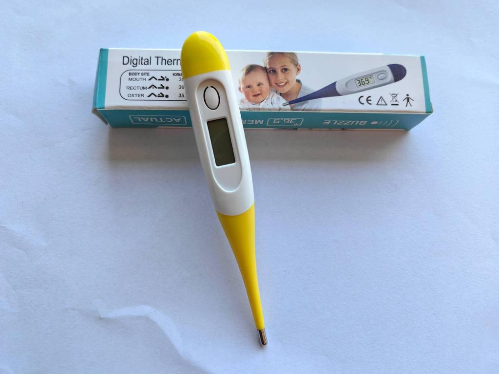 Digitales Thermometer mit weicher Spitze für orale, axilläre und den Hausgebrauch
