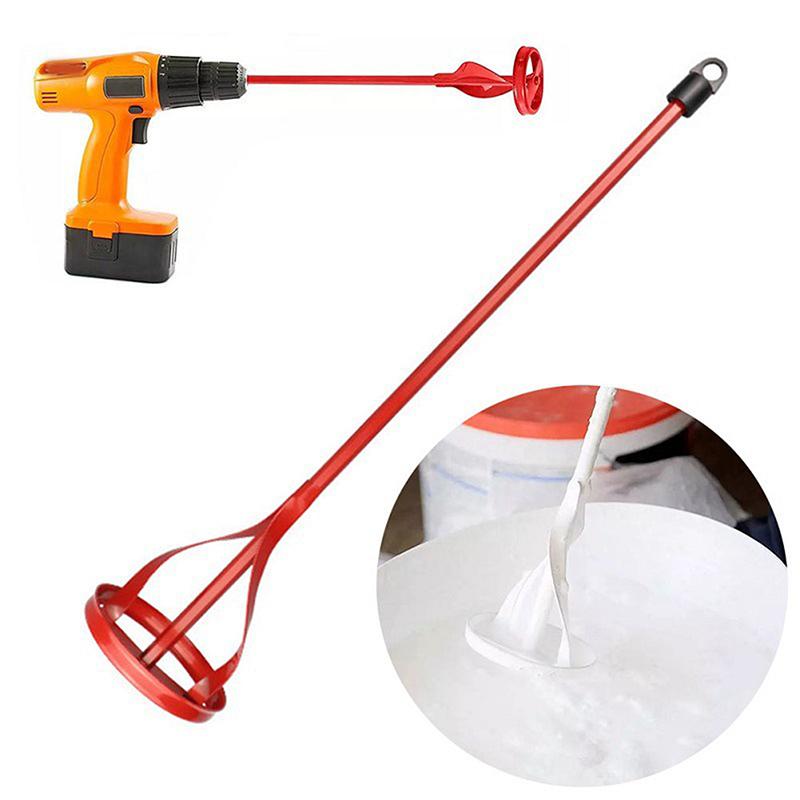 Hexagon Shaft Plaster Mud Mixer Handheld Paint Cement Putty Powder Mixing Tool For Grouting Mortar