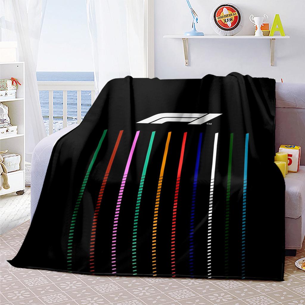 1PC racing Blanket Soft Comfortable All Seasons Suitable Sofa Office Travel Home Use Makes Great Gift