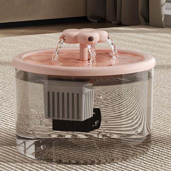 1,5L Katzenbrunnen Automatischer Haustier-Trinkbrunnen Leiser Haustier-Wasserspender