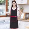 Cute Printed Waterproof Vest Apron for Household Kitchen - Summer Workwear Coverall