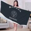 Classic J-Jagermeisters Deer Microfiber Blanket Quick Drying Beach Towels Oversized Printing Super Absorbent Pool Towel Blanket