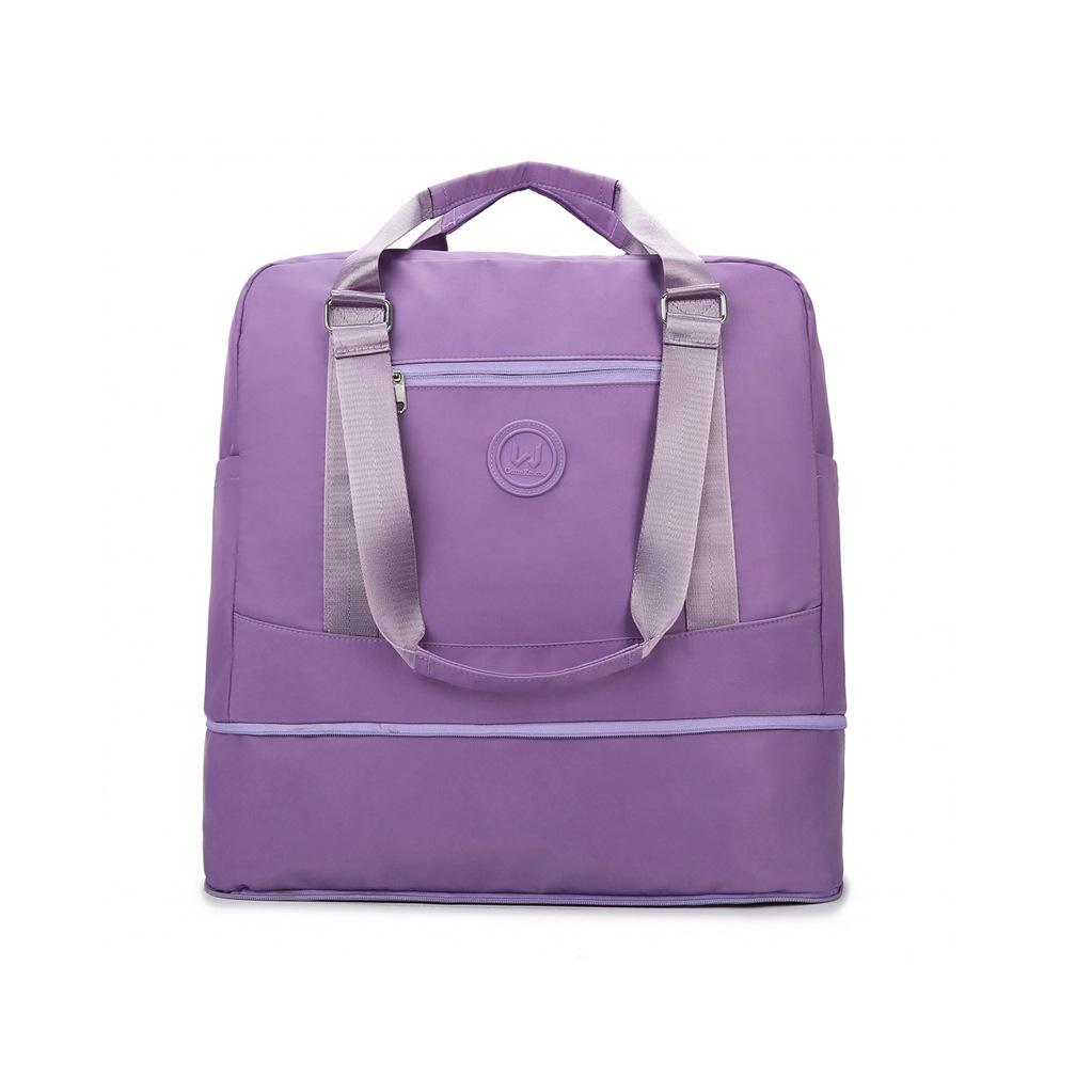 

Foldable travel bag women s large-capacity new simple business travel luggage short-distance travel storage bag