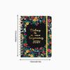 Index Tags 2026 Planner Notebook Spiral Binding Simple Design Coil Diary Book Clock In Function A5 Size Spiral Notebook