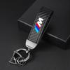 BAGI7 2026 Car Sticker Carbon Fiber Car Logo Key Chain Keyrings Ring Buckle Key Holder For BMW M Emblem E46 E36 E34 F10 E90 F30 E60 F3