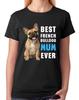 Melhor Mãe de Bulldog Francês de Sempre T-Shirt Feminina Presente para Cão Amante de Animais de Estimação Camiseta de Mãe
